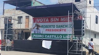 Indignación en Chincha y Pisco: Roberto Sánchez no llegó y dejó esperando a simpatizantes por horas