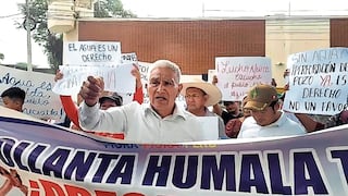 Piura: Los vecinos de Ollanta Humala exigen un pozo de agua