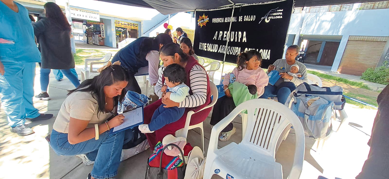 Campañas de descarte y control en Arequipa. Foto: GEC.