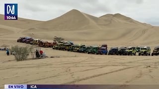 Huacachina suspende paseos en vehículos tubulares tras intervención de la Fiscalía