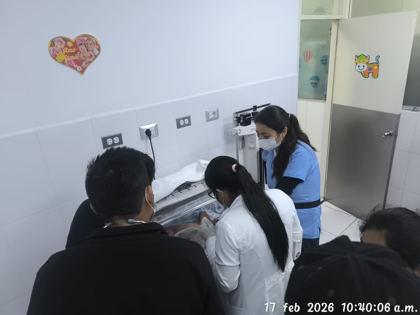 Dulce María fue atendida y asistida en el Hospital Honorio Delgado Espinoza