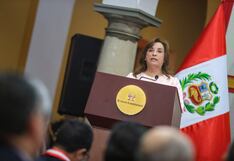 Dina Boluarte llama a la unidad y reafirma defensa de la democracia en aniversario del TC