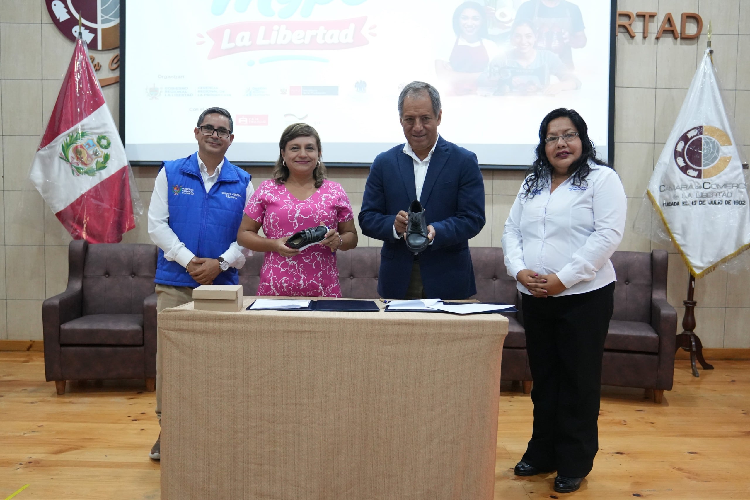 La Libertad y Compras a MyPerú: convenio para impulsar a las MYPE en compras públicas