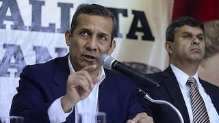 Humala sobre denuncia contra exministro Paredes: "No permitiremos que se desmerezca la gestión de gobierno" 