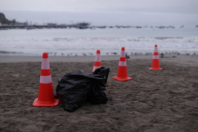 Cierran de la playa Agua Dulce por limpieza y fumigación (Foto: Julio Reaño/GEC)