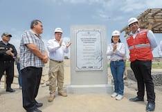 Chincha: inauguran defensas ribereñas en los ríos Chico y Matagente frente al Fenómeno El Niño