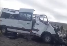 Vía Arequipa–Puno: Choque de miniván con camión deja al menos nueve fallecidos