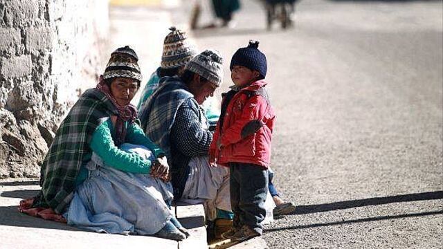 ​Temperatura descenderá a 17 grados bajo cero en los siguientes días en Arequipa