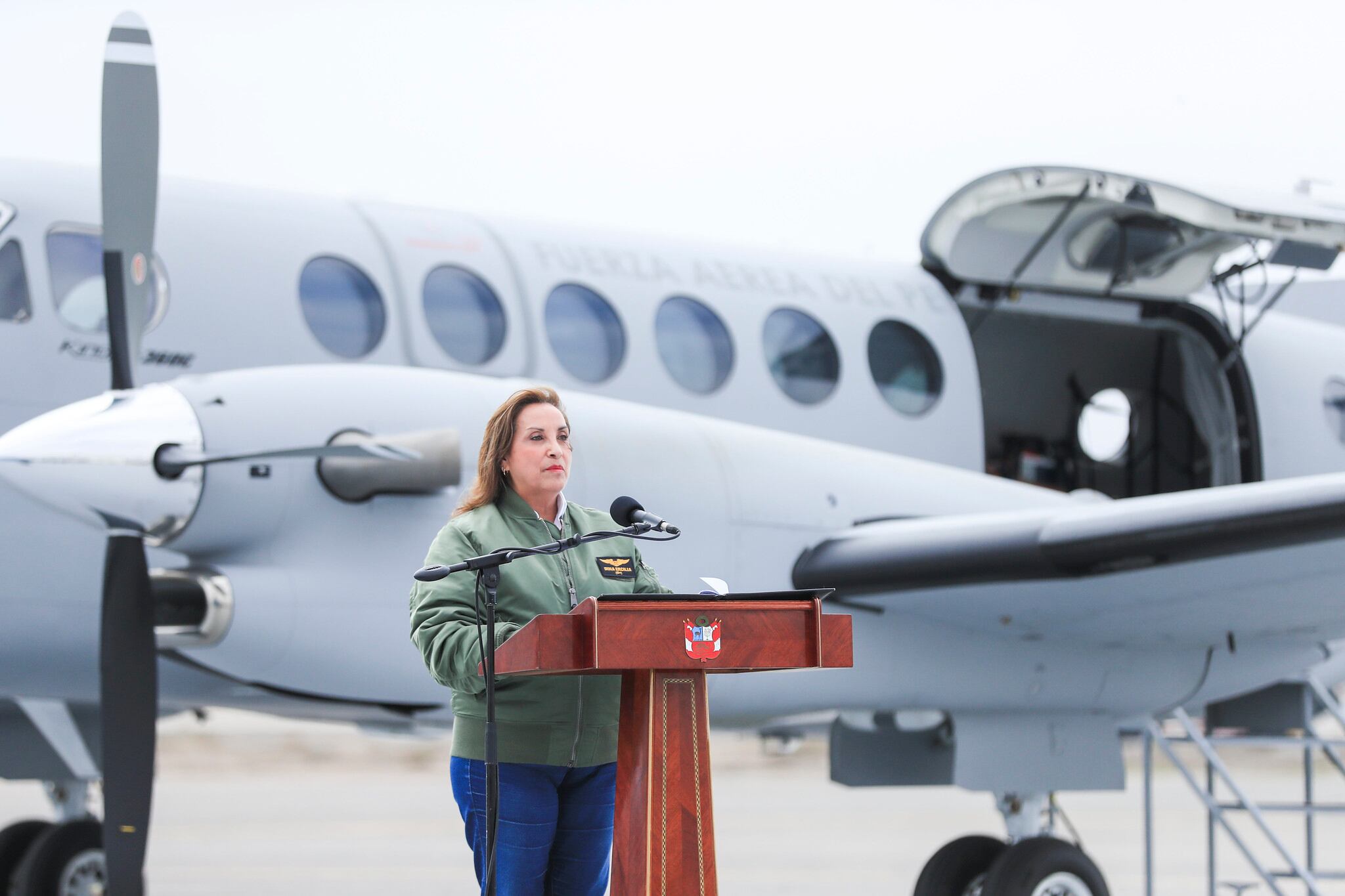 La presidenta Dina Boluarte es investigada por el caso "Cofre". Foto: Presidencia)