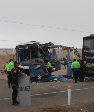 De acuerdo a las investigaciones bus de empresa Copacabana habría invadido carril. (Foto: Correo)