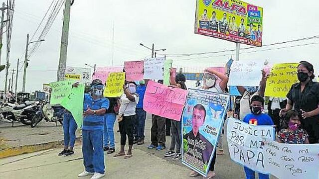 Tumbes: Familiares de fallecido Juan Sosa piden justicia