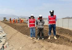 Ica: Proyecto Quebrada Cansas supera el 56% de avance y protegerá a miles de familias