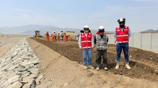 Ica: Proyecto Quebrada Cansas supera el 56% de avance y protegerá a miles de familias