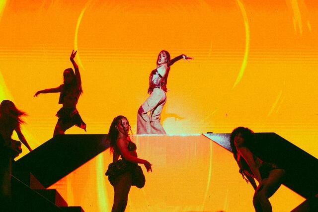 Danna llegó a Lima con su tour internacional 'DANNA L!IVE'. (Fotos: Julio Cabana)