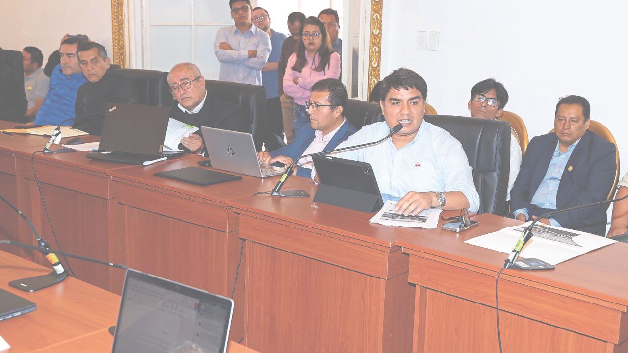 Realizó sustento ante comisión ordinaria de Planeamiento y Presupuesto del Consejo Regional de La Libertad.