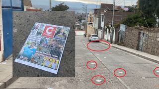 Ayacucho: Adulteran periódicos con desinformación y dejan propaganda política cerca a colegios 