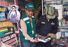 Detienen a comerciante que vendía cabezas de anaconda y animales disecados en Arequipa