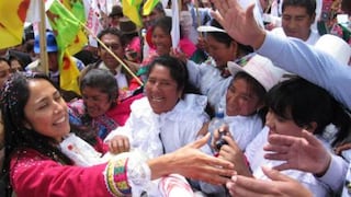 Nadine Heredia vuelve a rechazar candidatura desde Cusco