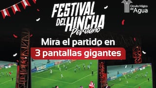 Uruguay vs. Perú: cotejo de las Eliminatorias será proyectado en el Circuito Mágico del Agua