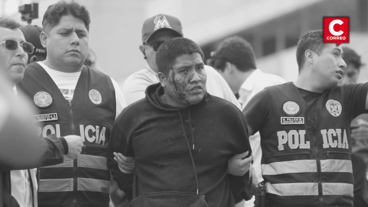 El suboficial superior Paulo Távara Colchado fue trasladado al Hospital Central de la PNP luego de recibir impactos de bala durante una intervención en Pachacútec.Foto: Cesar Bueno@photo.gec