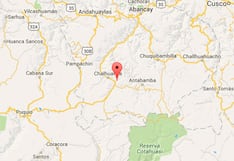 Sismo de magnitud 4.0 sacudió Antabamba, Apurímac esta madrugada