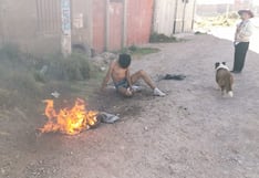 Juliaca: Presunto ladrón de celular a escolar es rescatado por la Policía tras intento de linchamiento