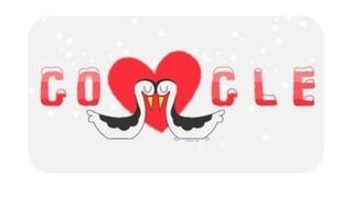 Google celebra 'Día de San Valentín' con un especial doodle