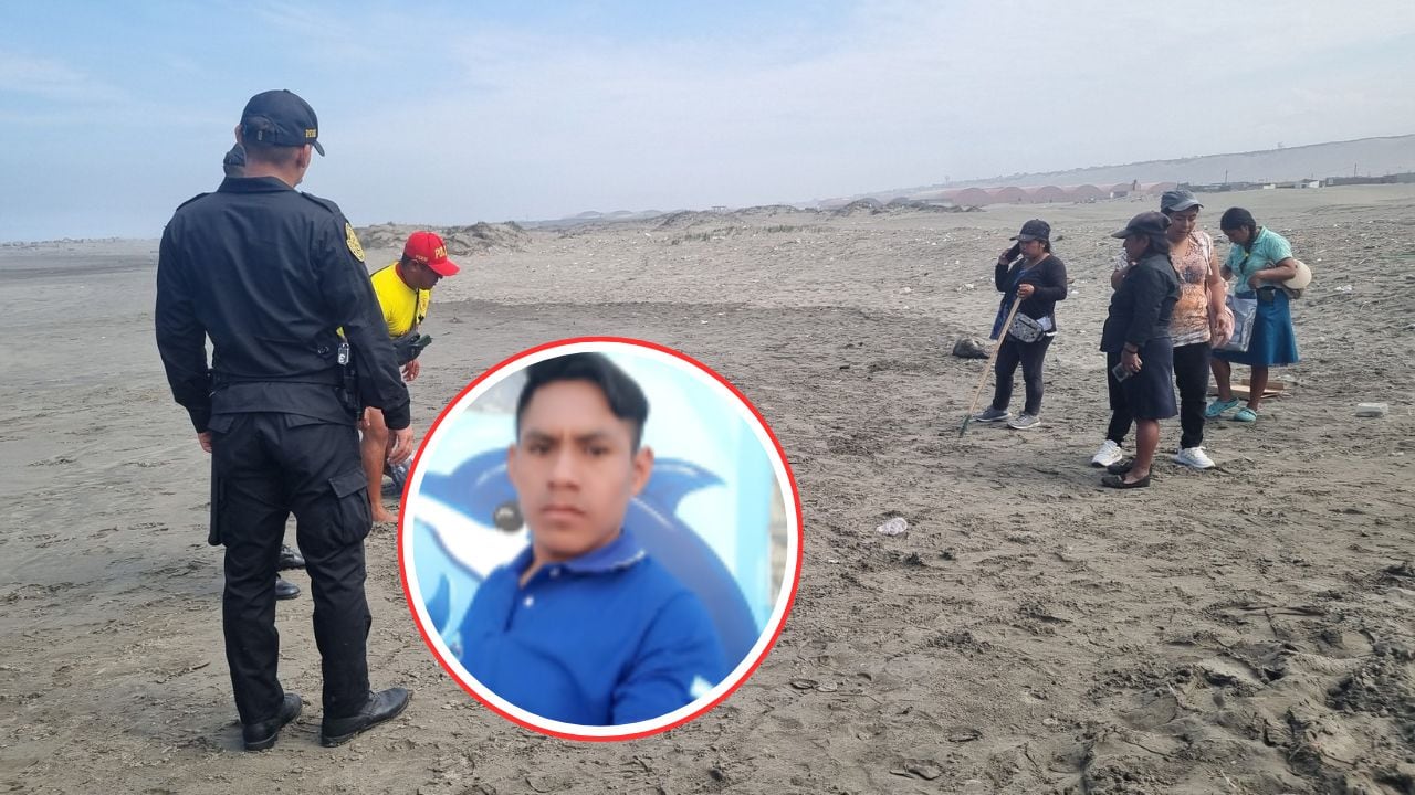 Los agentes de la Unidad de Salvamento Acuático ubicaron el cuerpo de Mario Victoriano Padilla Ballena.