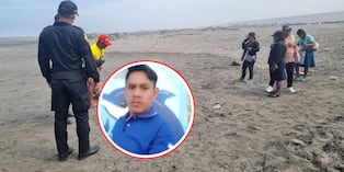 Los agentes de la Unidad de Salvamento Acuático ubicaron el cuerpo de Mario Victoriano Padilla Ballena.