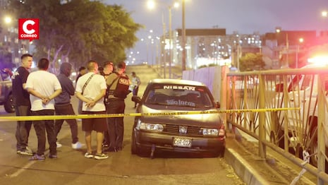 Cercado de Lima: Asesinan a taxista cuando llevaba pasajeros en la avenida Colonial