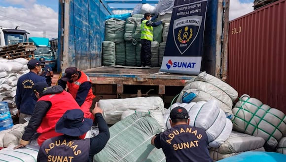 Según el informe de Estimación del Contrabando 2022, el 58.8% del contrabando que ingresa al Perú por la frontera sus (Puno y Tacna)