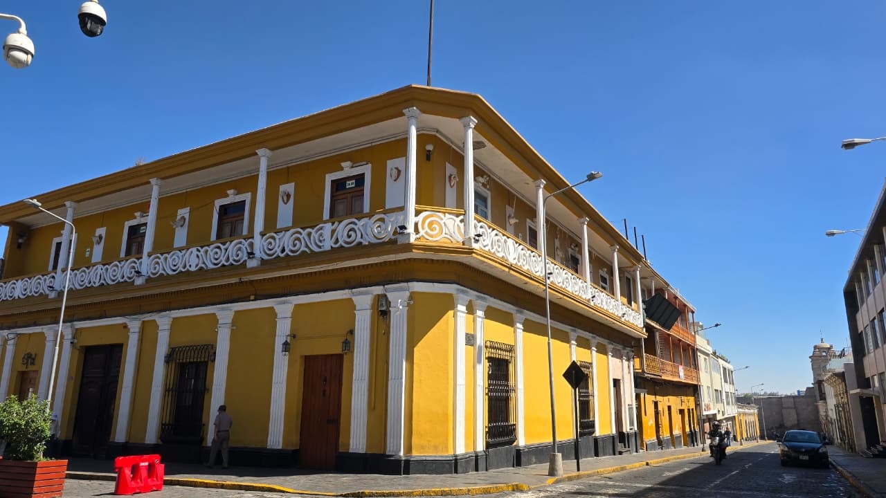 Antigua ruta de plata en Arequipa, calle Ugarte. (Foto: Yunsu Pariapaza/@photo.gec)