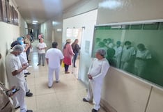 Arequipa: 5 lavadoras nuevas del hospital Honorio Delgado se malogran y hay mil 200 kilos de ropa acumulada
