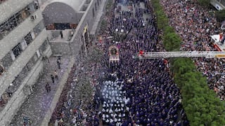 Señor de los Milagros: así será el cuarto recorrido de este lunes 28 de octubre