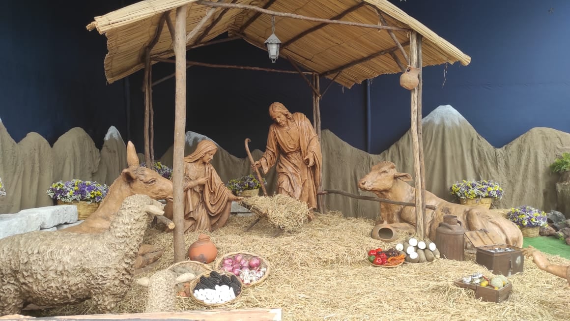 Nacimiento del Niño Jesús en la Ciudad Blanca. (Foto: GEC)