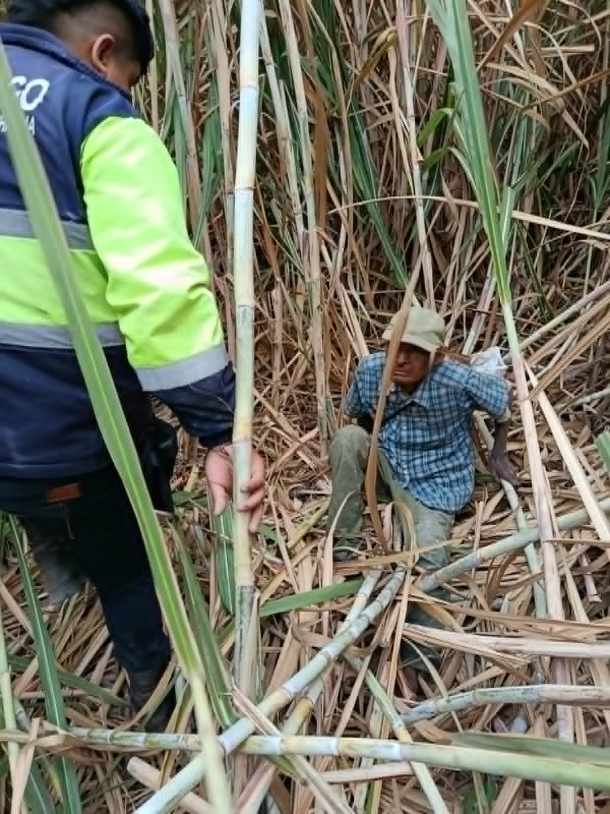 Después de una intensa búsqueda lo encontraron entre cañaverales del sector Chicamita.
