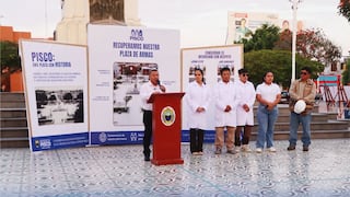 Pisco inicia restauración de su histórica Plaza Mayor con inversión de más de S/ 918 mil