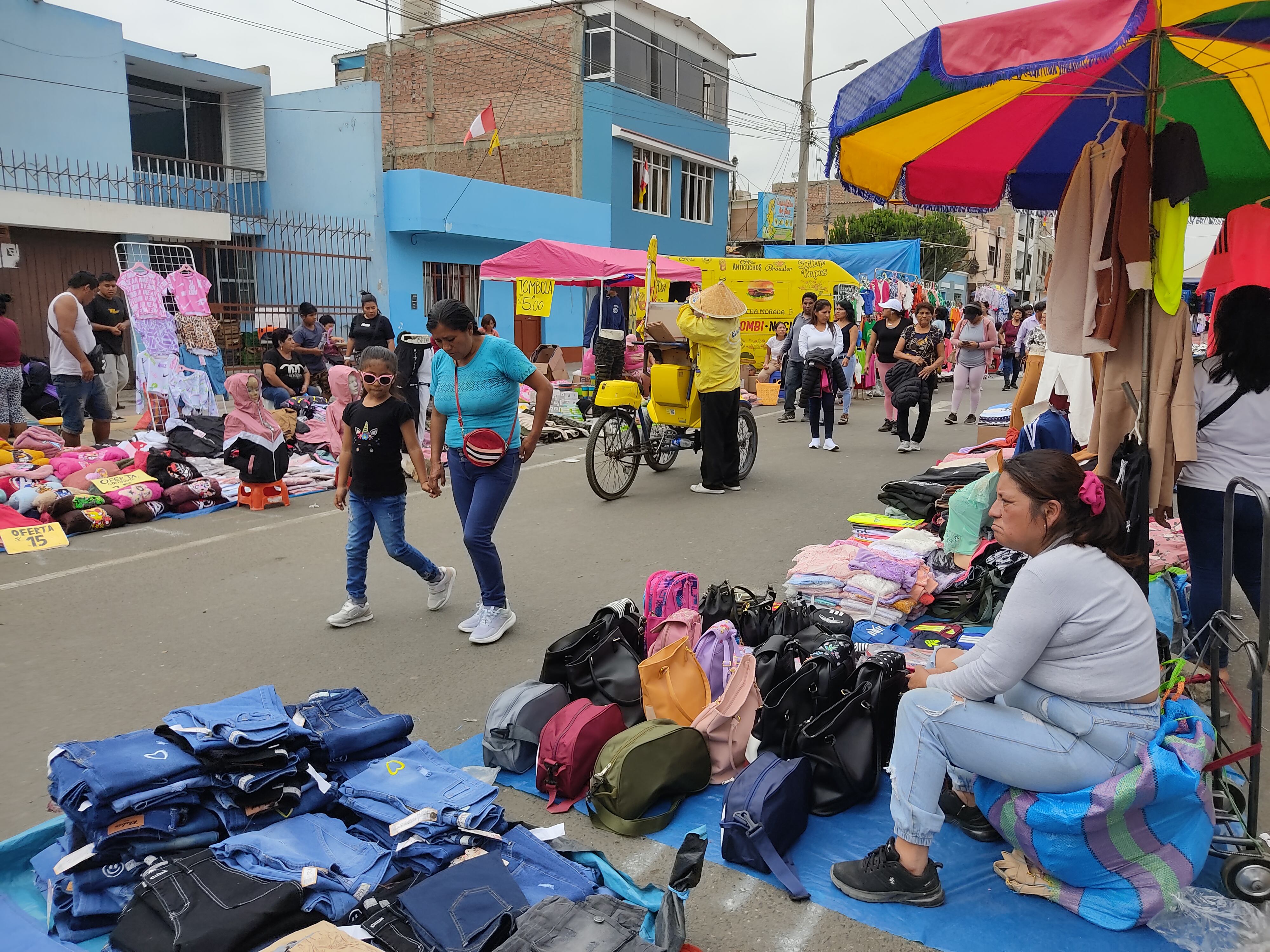 Comercio informal afectó a los transportistas.