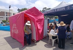Despistaje gratuito de cáncer de mama y cuello uterino en la Plaza España (VIDEO)