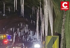 Áncash: Caída de estalactitas de hielo en el túnel Punta Olímpica revela riesgo por heladas