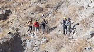 Arequipa: Rescatan con vida a dos turistas franceses extraviados en el valle del Colca