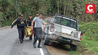 Oxapampa: Joven se despista y su propia moto lo aplasta y lo mata