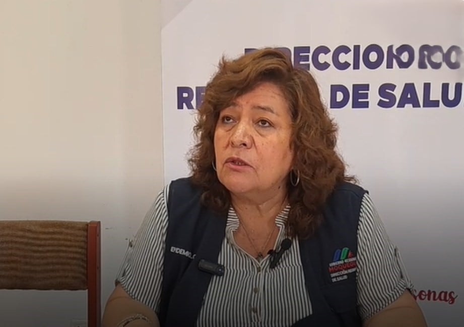 Responsable de Epidemiología de la Dirección de Salud Moquegua, Carmen Farfán. (Foto: Difusión)