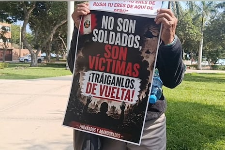 Tres peruanos reclutados para la guerra entre Rusia y Ucrania retornaron al país