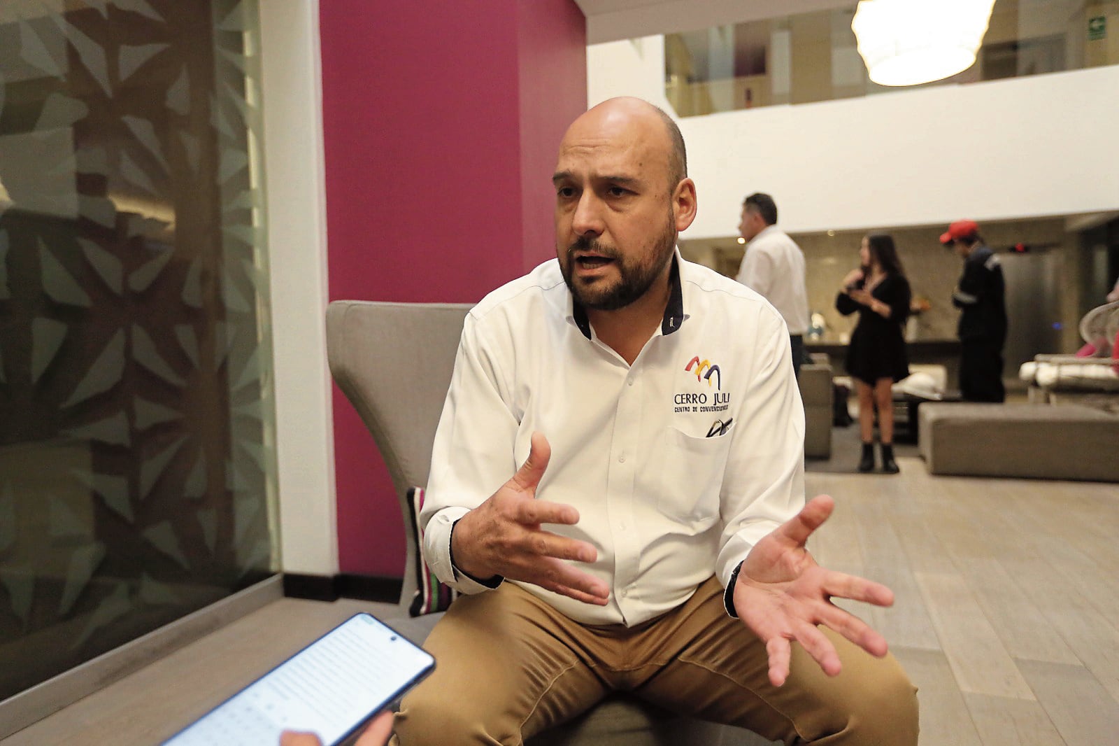 Fue coordinador de la Macro RegiónSur Oeste de Promperú. (Foto: Leonardo Cuito)