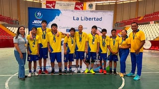 Trujillo: José Antonio Encinas es campeón regional de vóley masculino sub 14 en Juegos Escolares Deportivos y Paradeportivos