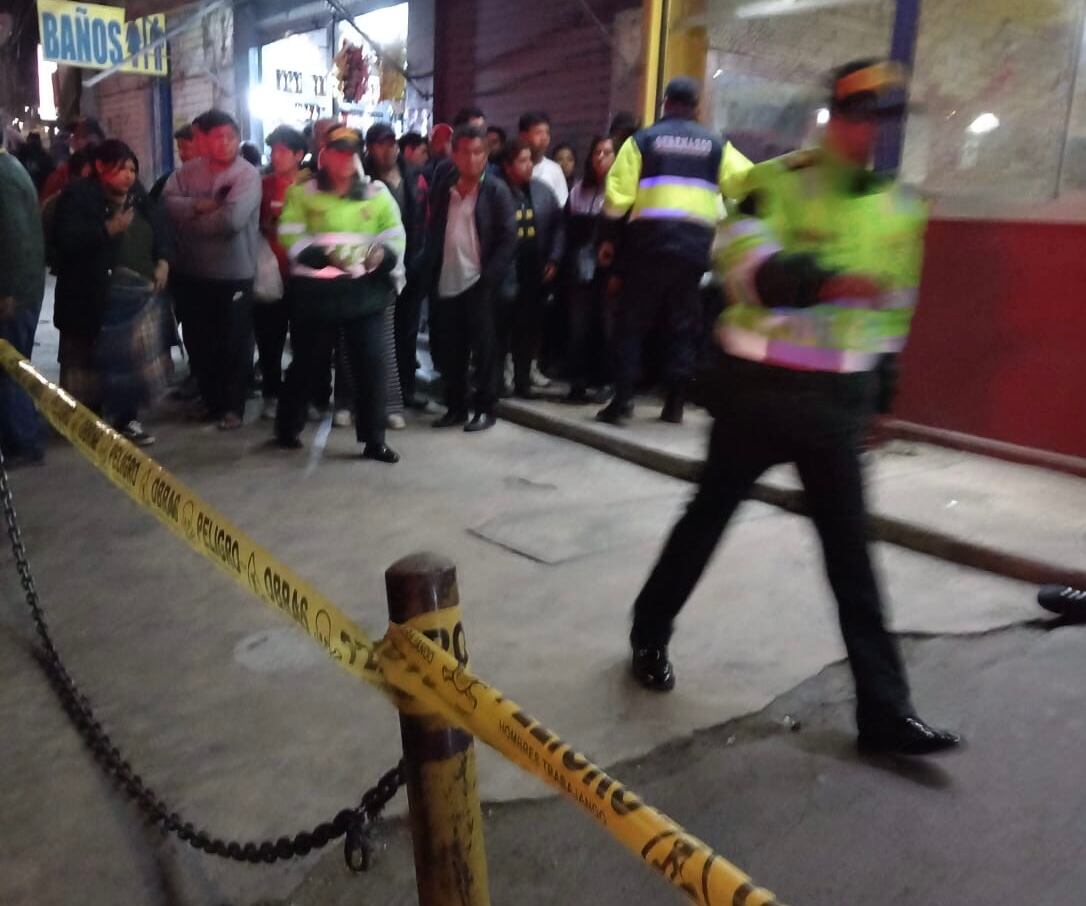 Asesinato ocurrió cerca al Terminal Terrestre frente a Gratersa. (Foto: GEC)