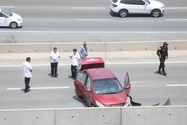 Asalto armado en San Miguel (Fotos: Violeta Ayasta/@photo.gec)