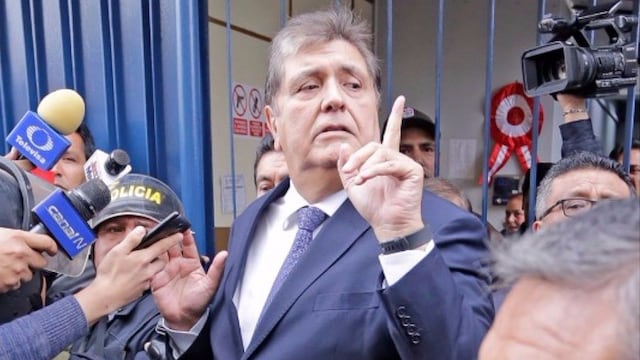 Alan García responde a acusación de presunto liderazgo de organización criminal