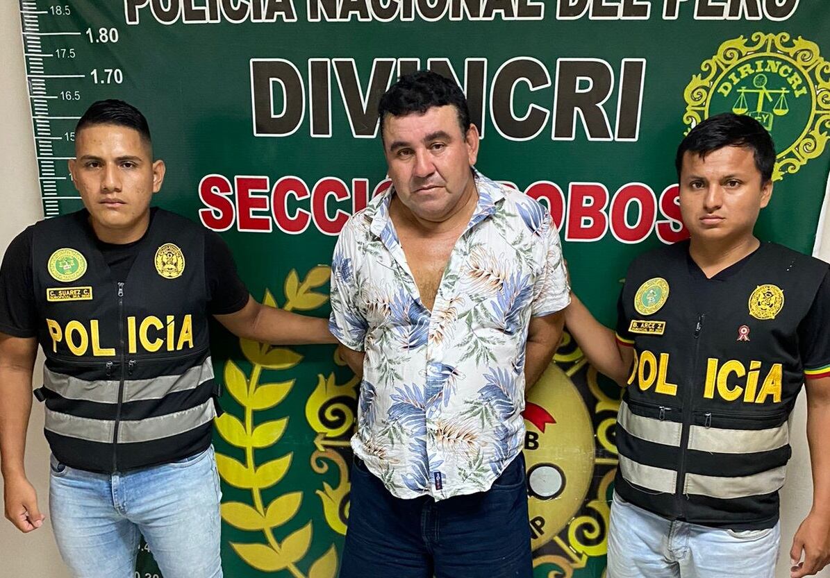 Wilmer Carrillo Muñoz fue recluido al establecimiento penitenciario de Puerto Pizarro por un plazo de siete meses de prisión preventiva